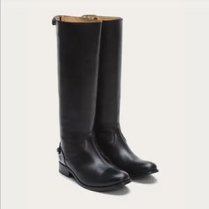 FRYE Melissa Button Back Zip Boots